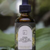 Organic pain tincture offering herbal pain relief for muscle aches, tension headaches, and inflammation natural, non-pharmaceutical support. bottle of jamaRoots natural pain relief tincture