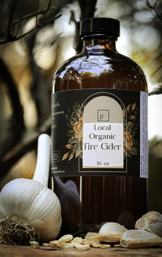 Organic Fire Cider Recipe limited small batch recipe cold flu sinus season natural remedy holistic shorten duration best recipe ever